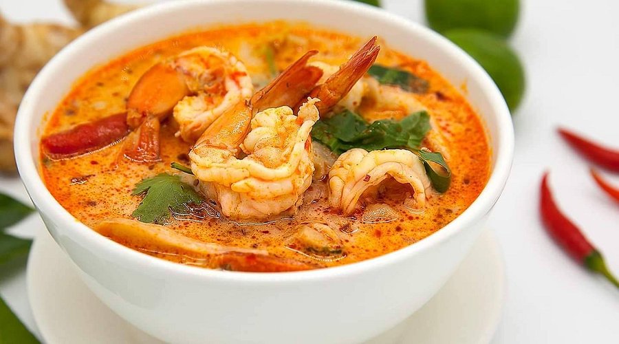 Experience the Exquisite Flavors of Prawns Soup at Amritsr Restaurant, Bangkok